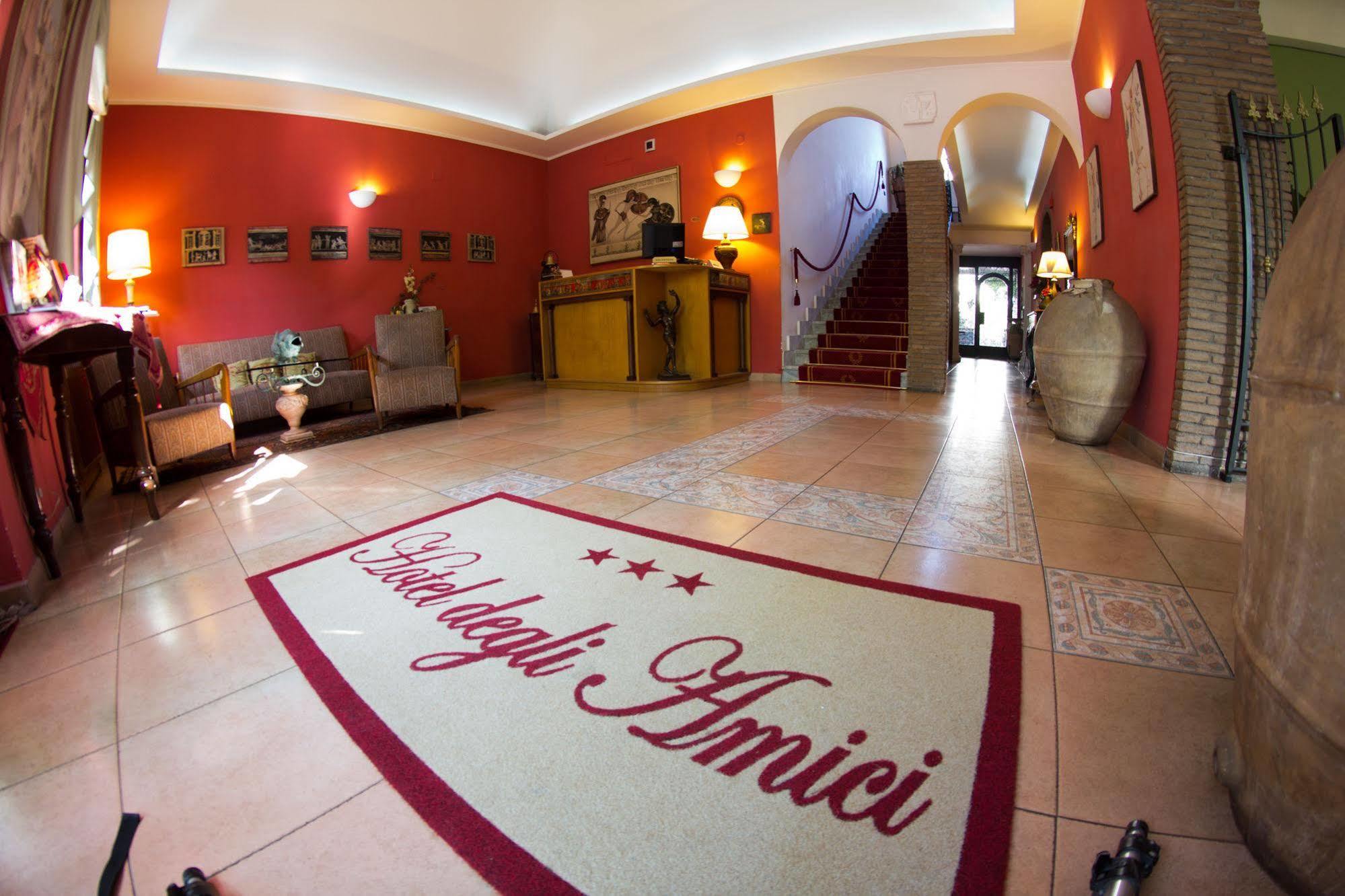 פומפיי Hotel Degli Amici מראה חיצוני תמונה